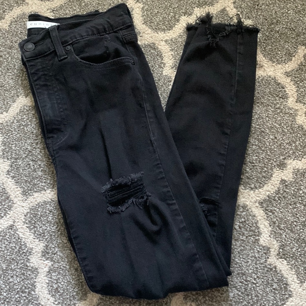 Eunina Bella super high rise skinny crop